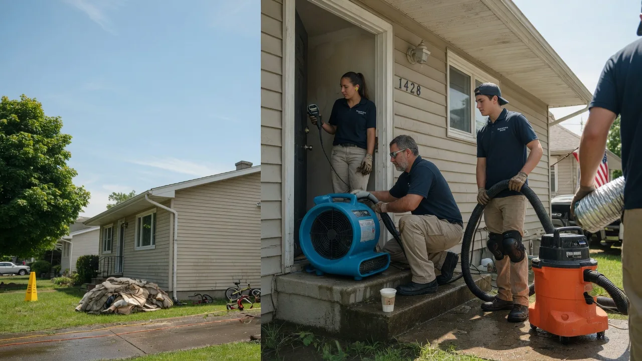 Water Damage Restoration in New Lisbon, IN near me
